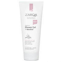 Zarqa Shower Gel + Menthol Dušo gelis su mentoliu, 200 ml