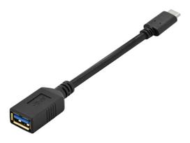 Adapterio kabelis DIGITUS AK-300315-001-S USB-C į USB-A 15cm