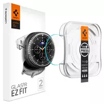 Spigen Glas.TR ”Ez-Fit” apsauginis stiklas skirtas Samsung Galaxy Watch 8 46mm – skaidrus