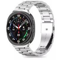 Tech-Protect Stainless Steel apyrankė skirta Samsung Galaxy Watch 40/44/46 mm – sidabro spalvos