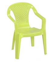 Vaikiška kėdė žalia, plastikinė Camelia 46225