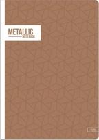 Sąsiuvinis A4 52lapų 70g langeliais METALLIC