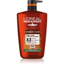 L’Oréal Paris Men Expert Barber Club gelinis valiklis barzdai, veidui ir plaukams 1000 ml