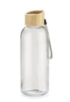 Stiklinė gertuvė VITRO 650ml BC16245-19, bambuko dangteliu