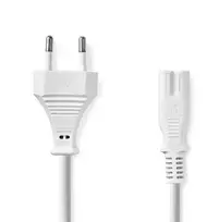 "Nedis PCGP11040WT30" maitinimo kabelis Euro kištukas - IEC-320-C7 / 3 m