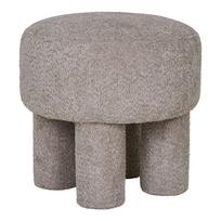Iš boucle pufas šviesiai pilkos spalvos Perth – House Nordic