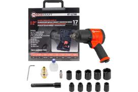 Pneumatinis veržliasukis, Forcekraft, FK-RT-5270K, 720 Nm, komplekte 9-27 mm galvutės, 125 mm prailgintuvas, plastikinė dėžė