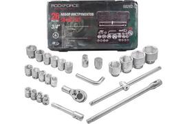 Įrankių rinkinys, ROCKFORCE, RF-68262-5, 26 dalys, 3/4" ir 1" dydžiai