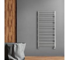 P.M.H. AV4C - vonios kopėčių radiatorius AVENTO, 360 W, 121 cm, blizgus chromas
