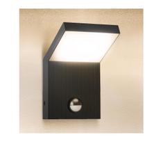 Brilagi - lauko sieninis šviestuvas su jutikliu RIANO LED/8W/230V antracitas