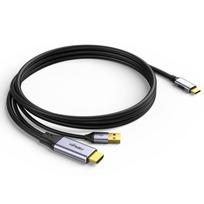 HDMI į USB C adapterio laidas 1 m