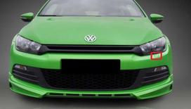 VAG VW SCIROCCO PRIEKINIŲ ŽIBINTŲ PLAUTUVŲ DANGTELIS KAIRĖ 1K8955109B GRU