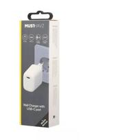 Travel Charger 20W USB-C By Musthavz  White