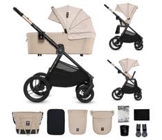 KINDERKRAFT - kombinuotas vežimėlis 2 viename NEA 2 Dune Whisper Bizuu