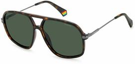 Akiniai POLAROID PLD6182S086UC. Akiniai przeciwsłoneczne, Kolor ruda havana. Unisex.