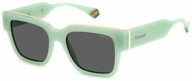 Akiniai POLAROID PLD6198SX1EDF. Akiniai przeciwsłoneczne, Kolor žalia. Unisex.
