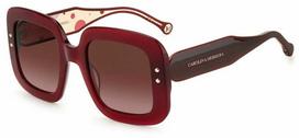 Akiniai CAROLINA HERRERA CH-0010-S-LHF. Akiniai przeciwsłoneczne, Kolor raudona. Kobieta.