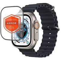 Fixed | Armor Tempered Glass for Apple Watch Ultra 49mm/Ultra 2 49mm | Black FIXGAW-1029