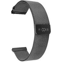Fixed | Mesh Strap with Quick Release 20mm for Smartwatch | Black FIXMEST-20MM-BK