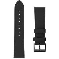 Fixed | Leather Strap with Quick Release 22mm for Smartwatch | Black FIXLST-22MM-BK