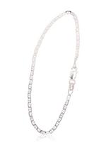 Sidabrinė grandinėlė Marina 2 mm, deimantinis apdirbimas, Sidabras 925°, 19 cm