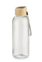 Stiklinė gertuvė VITRO 650ml BC16245-19, bambuko dangteliu