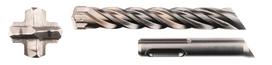 Grąžtas betonui 14x1000mm SDS-PLUS HSS Nemesis 2 Makita B-58497 (darbinis ilgis 950mm)