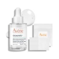 Avène Cicalfate Intensyvus barjerinis serumas — 30 ml Medvilniniai diskeliai — 20 vnt. Rinkinys: 1 × 30 ml serumas + 20 vatos diskelių