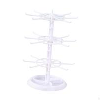 Bracelet Display Stand 3 Layer Rotating Jewelry for Dressing Table Bangle gryna