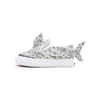 Vans Slip-On 5 Toddler Leopard Shark Baby Sneakers Grey VN0A5DXG3WQ 19 white