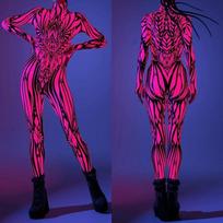 3D Skaitmeninė Spauda Sceniniai Kostiumai Suaugusiems Helovino Renginiai Karnavalo Teminis Vakarėlis Cosplay Apranga Vaidinimo Žaidimas Kombinezonas Adults S