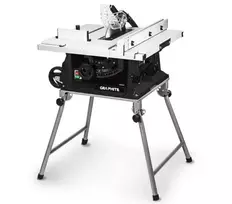 Table saw 1600W, 254/30 mm, folding table