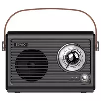 Savio RS-01 radijo imtuvas Nešiojama Juoda
