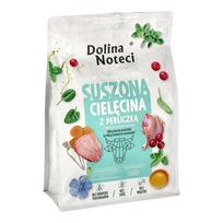 DOLINA NOTECI Premium mažų veislių šunims skirtas veršienos ir perlinių vištų sausas ėdalas – 3 kg