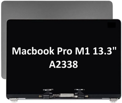 Macbook Pro 13.3" M1 2020 (A2338) ekranas : Įrankių komplektas - Pridėti (15€), Spalvos - Sidabrinė
