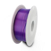 Bambu Lab PLA Silk Dual Color plastikas 1.75mm 1kg - komplekte su daugkartinio naudojimo ritė - Neon City