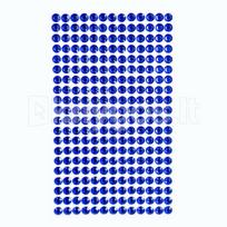 Dekor.lipnūs kristalai 6mm  260vnt.  D.BLU