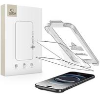 Apsauginis stikliukas (2vnt.) su montavymo rėmeliu "Tech-Protect Quick Set+" telefonui Apple iPhone Air