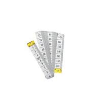 Siuvėjo metras Polimex, 150 cm, baltas
