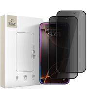 (Privacy) apsauginis grūdintas stiklas Apple iPhone 16 Pro / 17 / 17 Pro telefonui "Tech-Protect Glass Spy+ 2-Pack"