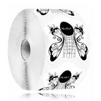 Neonail Studioline Nail Forms Butterfly nagų priauginimo formelės 100vnt. - 100 vnt.
