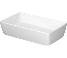 Cersanit K35-047-ECO - Ant stalviršio montuojamas praustuvas CITY 36x60 cm keramika/blizgi balta