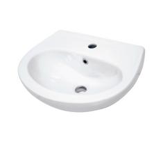 Deante CDJ_6U4W - Pakabinamas praustuvas su maišytuvo anga JASMIN 45,7x36,4 cm keramika/balta