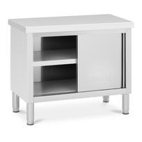 Nerūdijančio plieno darbo spinta - 100x50 cm - 330 kg talpa