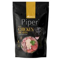 PIPER ANIMALS šlapias šunų ėdalas su vištienos širdelėmis ir špinatais - 500 g