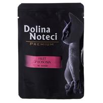 Dolina Noteci Premium lašišos filė su padažu - šlapias kačių ėdalas - 85 g