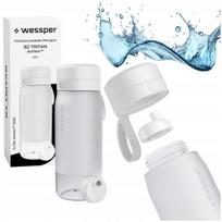Tritano filtravimo butelis baltas 0,5 l vandens butelis su filtru Wessper
