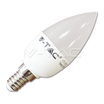 LED lemputė 6W E14 žvakė 2700K V-TAC