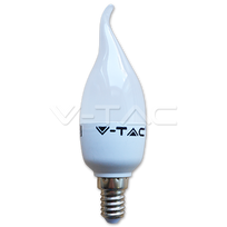 LED lemputė 6W E14 žvakė 2700K V-TAC