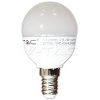 LED lemputė 6W E14 P45 2700K V-TAC